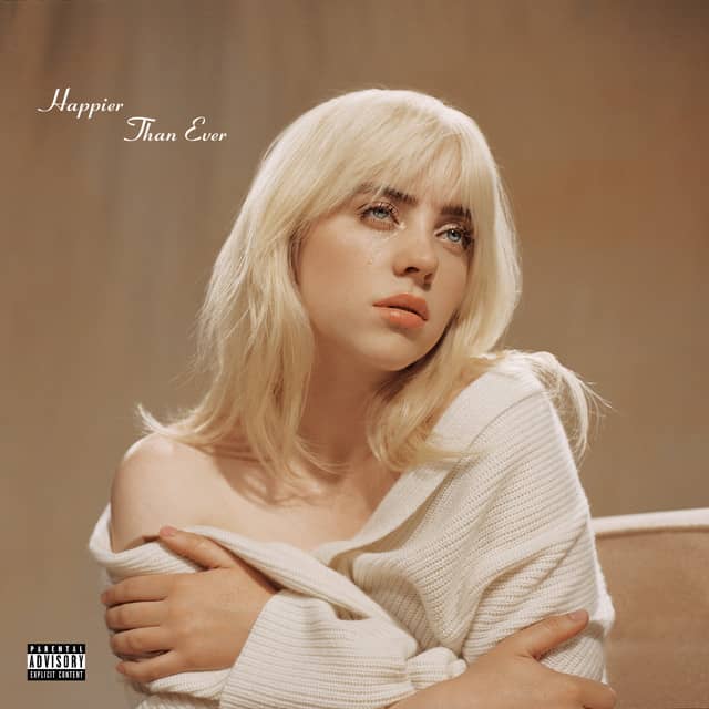 Happier Than Ever album cover by Billie Eilish