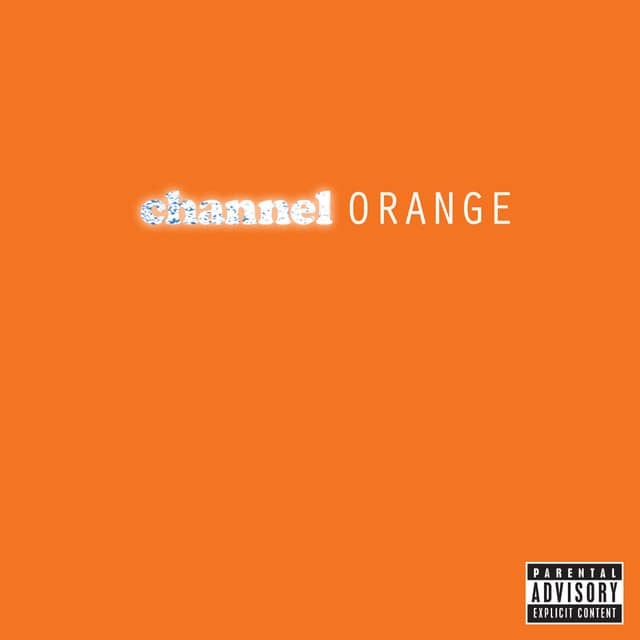 channel ORANGE album cover by Frank Ocean