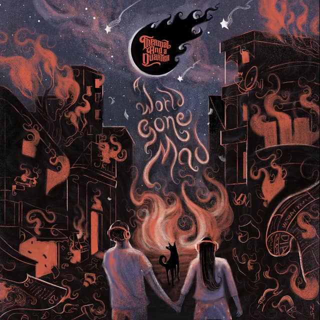 A World Gone Mad album cover by Thermal And A Quarter